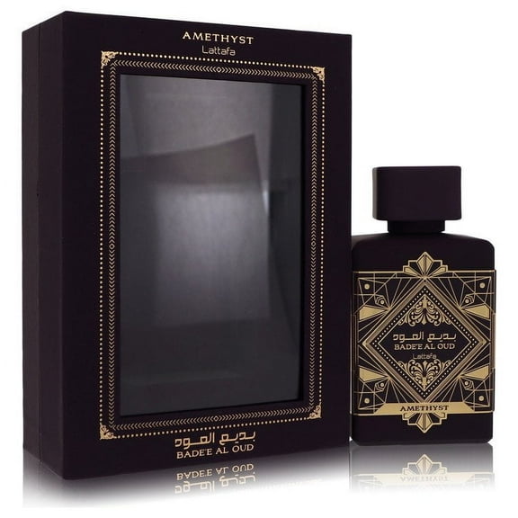Lattafa Badee Al Oud Amethyst Perfume By Lattafa Eau De Parfum Spray (Unisex) 3.4 oz