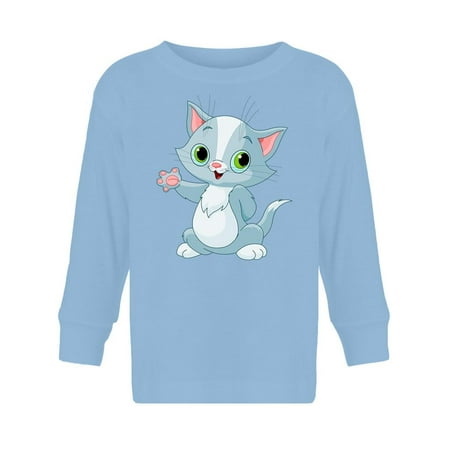 

Kitten Greeting Long Sleeve Toddler -Image by Shutterstock 4 Toddler