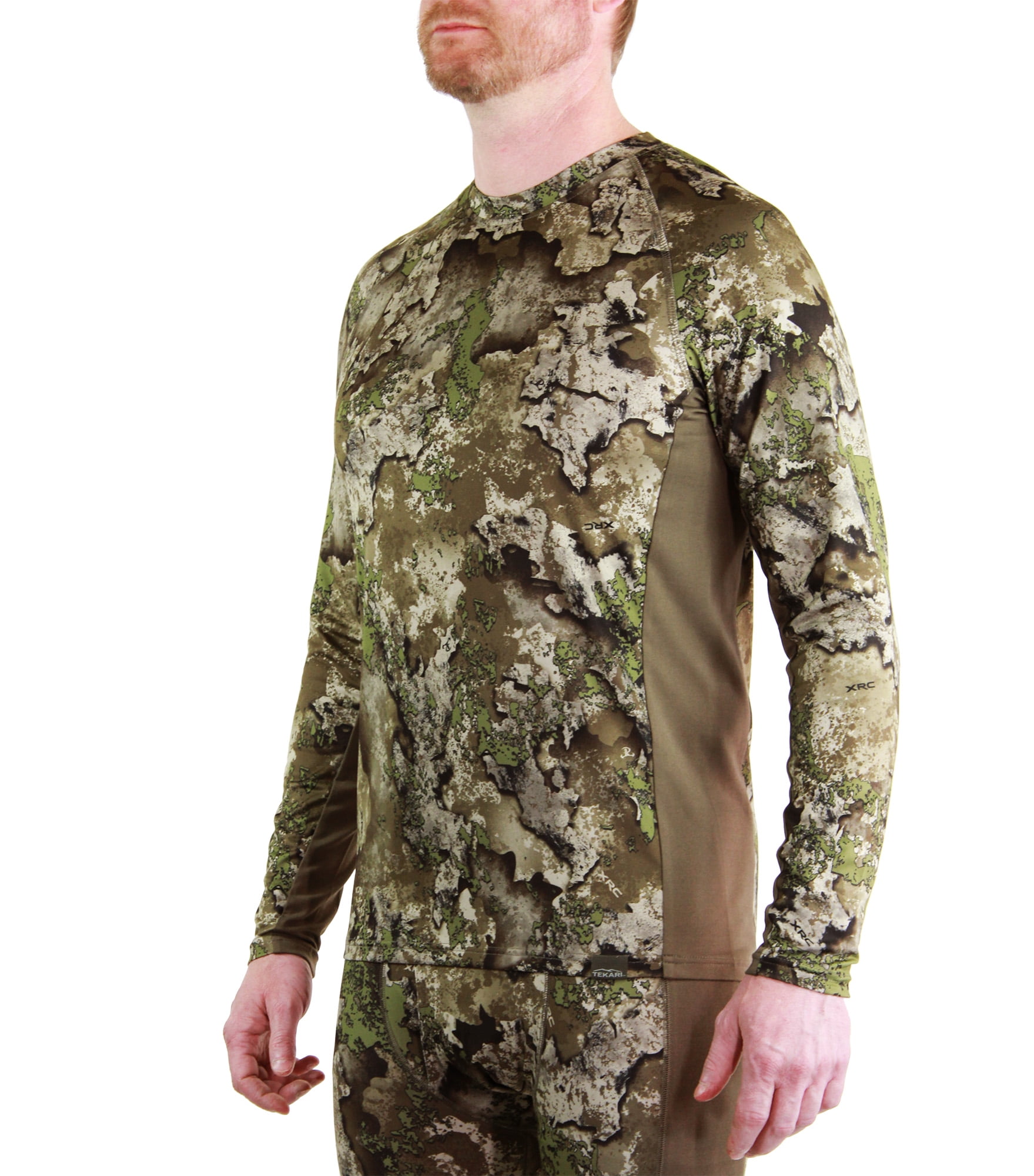TrueTimber Men's Baselayer Long Sleeve Crew Shirt XL - Camo