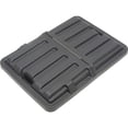 thumbnail image 3 of Global Industrial 800372 Plastic Hinged Black Lid for 16 Bushel Truck, 3 of 3
