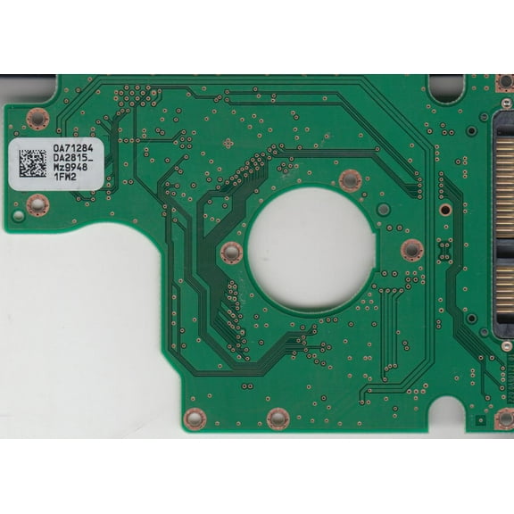 HTS723225L9SA61, 0A71284 DA2815_, 0A58916, DA2891, Hitachi SATA 2.5 PCB