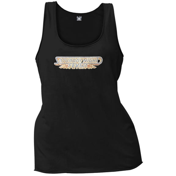 Saturday Night Fever - Logo Juniors Muscle Tank Top Shirt - Medium