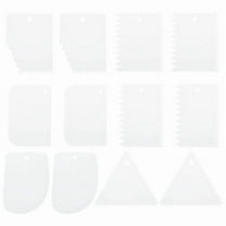 12 Pcs Plastic Clay, 2 Set Pottery Tools Soft Carving Scraper Kit Clay Sculpting Tools for Beginners Pottery Modeling A