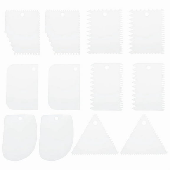 12 Pcs Plastic Clay, 2 Set Pottery Tools Soft Carving Scraper Kit Clay Sculpting Tools for Beginners Pottery Modeling A