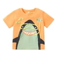 thumbnail image 1 of YTDSCS T-Shirts Garçons 2-8 Ans Été Coton Dessin Animé Pull Col Rond Manches Courtes, 1 of 7