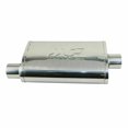 thumbnail image 3 of 3'' Polished Universal Racing Performance Exhaust Muffler Tips 500mm 19.68'', 3 of 4
