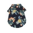 thumbnail image 2 of Summer Pet Dog Printed Pineapple Pattern Short Sleeves Thin Shirt,Beach Costume, 2 of 5