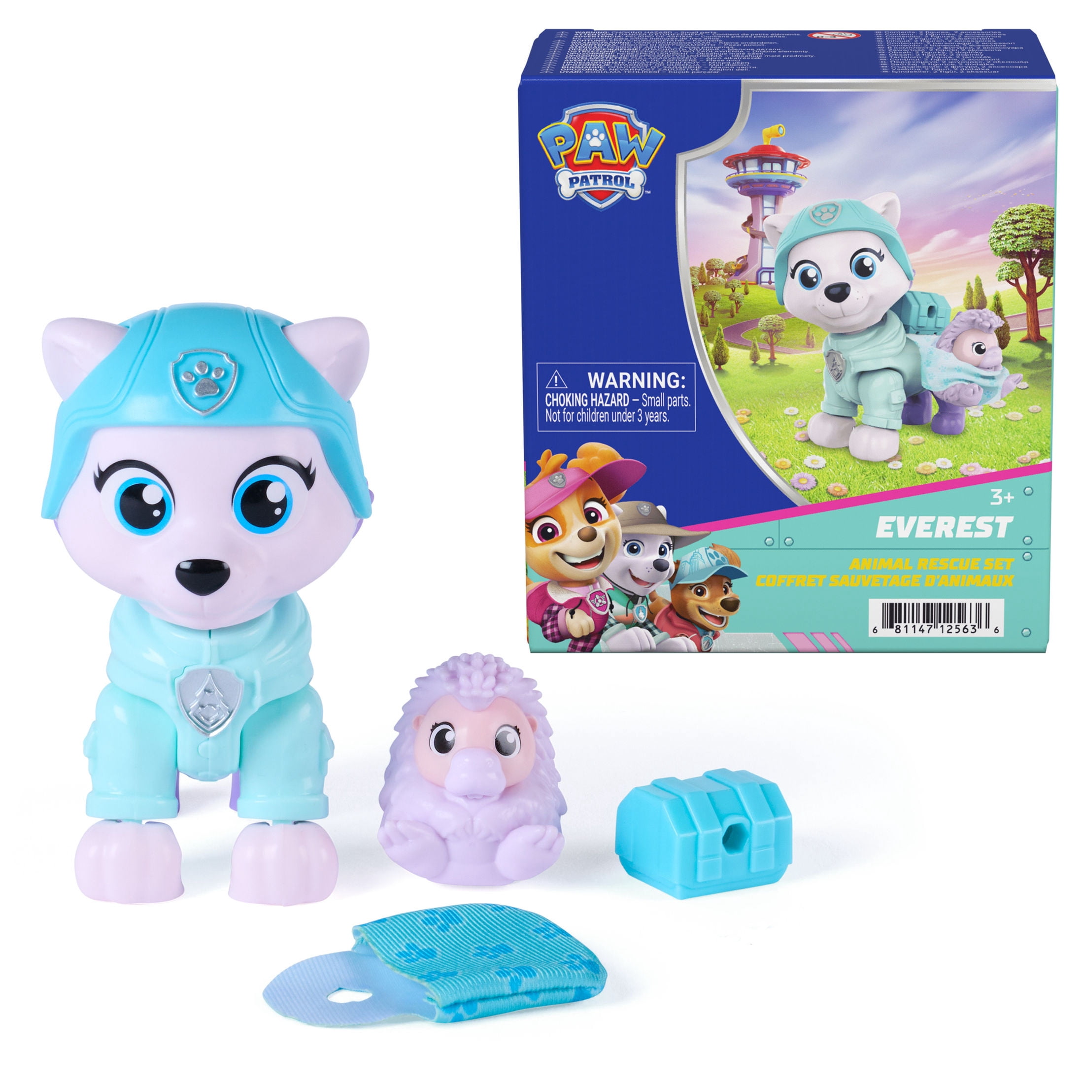 Paw Patrol Snow Rescue – Marshall with Transforming Pup Pack and