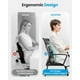 thumbnail image 2 of Almohada lumbar calefactable COMFIER con masaje vibratorio, cojín de apoyo para la espalda para silla de oficina, masajeador de espalda con grafeno para silla de juegos de coche, altura ajustable hast, 2 of 5