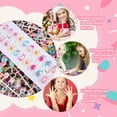 thumbnail image 2 of RAGUPEL 24Pcs Press on Nails for Kids,Pink Flowers Kids Fake Nails,Comfortable to Wear Without Damaging Nails Press on Nails,Style1, 2 of 6