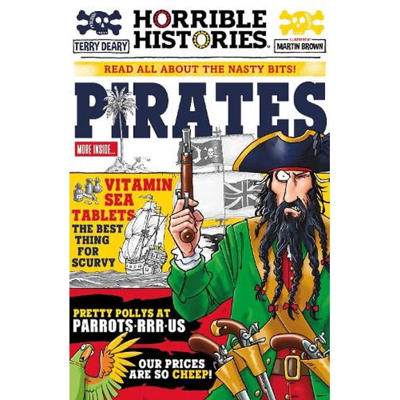 Pre-Owned Pirates (newspaper edition) (Horrible Histories) Paperback