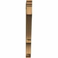 thumbnail image 2 of Ekena Millwork 4"W x 44"D x 44"H Balboa Traditional Rough Sawn Bracket, Western Red Cedar, 2 of 13