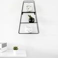 thumbnail image 1 of Truu Design Decorative Trapezoid Floating Wall Shelf, 1 of 6