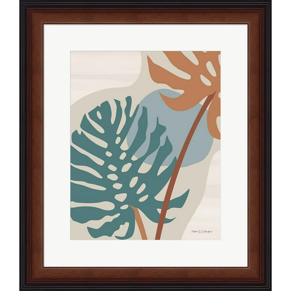 Great Art Now Local Traveler Monstera Light by Megan Gallagher, Framed Wall Art, 21W x 24H