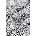 thumbnail image 4 of ABPHQTO Vestido camisero de manga larga con estampado animal de leopardo para mujer, 4 of 5