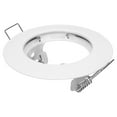 thumbnail image 1 of Shisuyan Recessed Light Trim Ring Frame White 50 Mm Cutout Securely Holds Bulbs Suitable For Various Spotlight Bulbs, 1 of 8