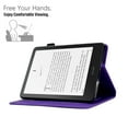thumbnail image 5 of GSFY Case for All-new 7" Kindle Paperwhite 12th Gen 2024 & Kindle Colorsoft Signature Edition 2024, PU Leather Wallet Stand Protective Cover with Card Slots Auto Sleep/Wake Feature, Purple, 5 of 7