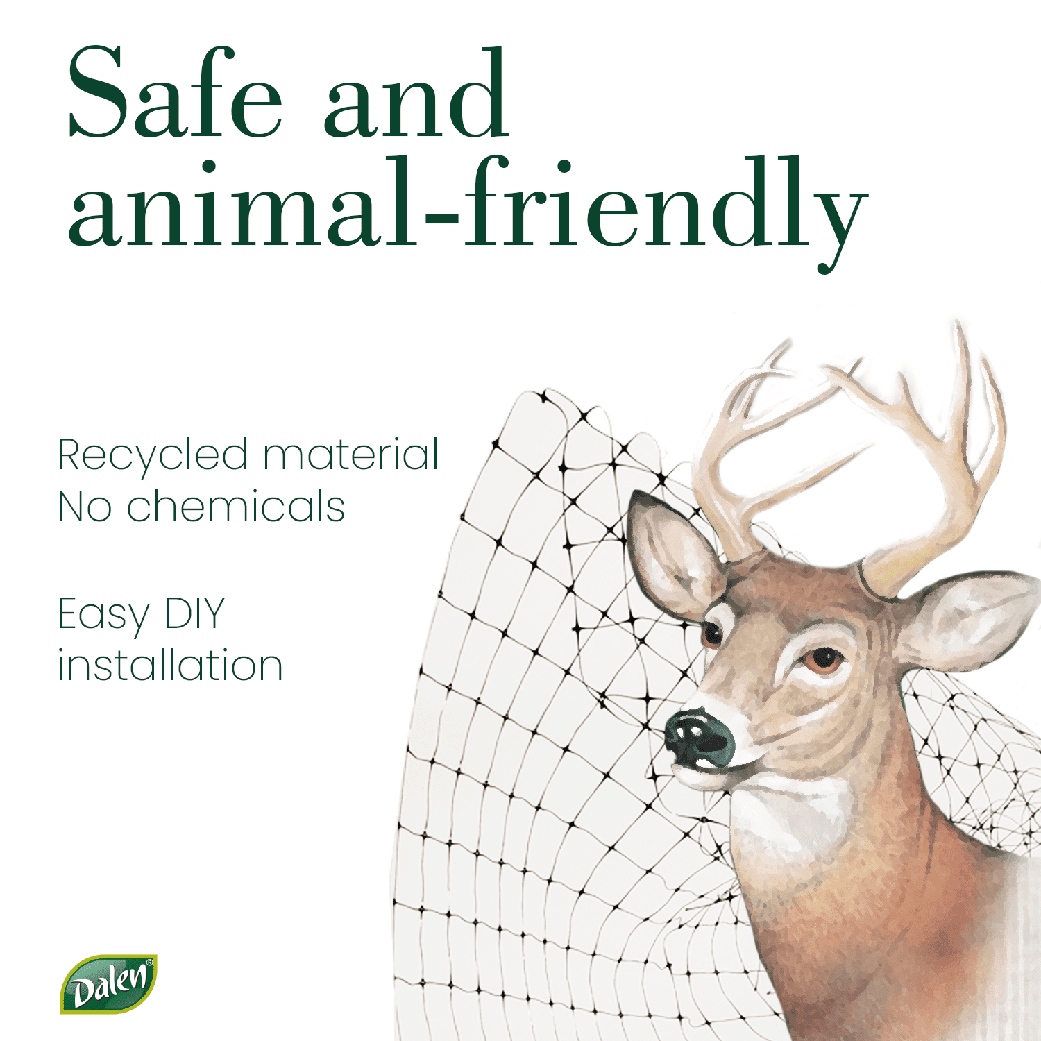 Dalen Deer Protective Netting, 7ft x 100ft, UV Resistant