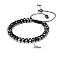 thumbnail image 1 of Pulsera magnética de cálculos biliares negros, piedra energética, forma de salud, pulsera tejida retro., 1 of 4