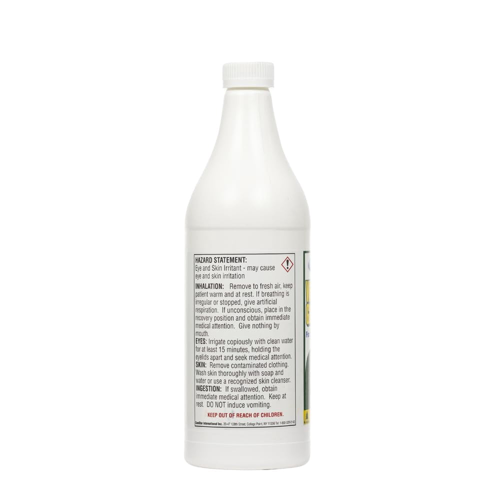 ComStar Water Glass Glue, 1 Quart, High Temperature Combustion Chamber Glue, Super Strong Adhesive for Boilers & Furnaces, Heat & Chemical Resistant, Repairs & Sets Refractory Chambers (40-410)