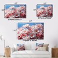 thumbnail image 4 of Designart "Pink Daisies I" Floral Metal Wall Décor Set, 4 of 5