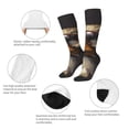 thumbnail image 3 of Naloa Modern Funny Duck Thigh High Socks Extra Long Stretchy Sock Women Over Knee High Opaque Stocking Daily Wear, 3 of 6