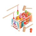 thumbnail image 1 of de pesca Montessori para bebés, juguete educativo para edades tempranas, juguete Musical de con Motor fino para y niñas Hugo Juego de pesca, 1 of 10