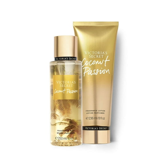 Set de perfume Victoria's Secret Coconut Passion Mist & Lotion