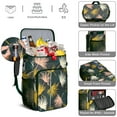 thumbnail image 5 of Hawaiian Insulated Cooler Backpack 20L - Tropical Leaf Design, Leakproof & Lightweight for Beach, Camping, Picnics, 5 of 6