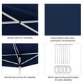 thumbnail image 6 of Outsunny 13" x 13" Dark Blue Pop Up Instant Outdoor Canopy, Height Adjustable, 6 of 9