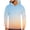 14# Orange, variant on Mens Hoodies Warehouse Mens Gradient Printed Hooded Sweatshirts Pullover Long Sleeve Hoody Drawstring Casual Tops Hooded Sportswear with Pockets Size 8-24