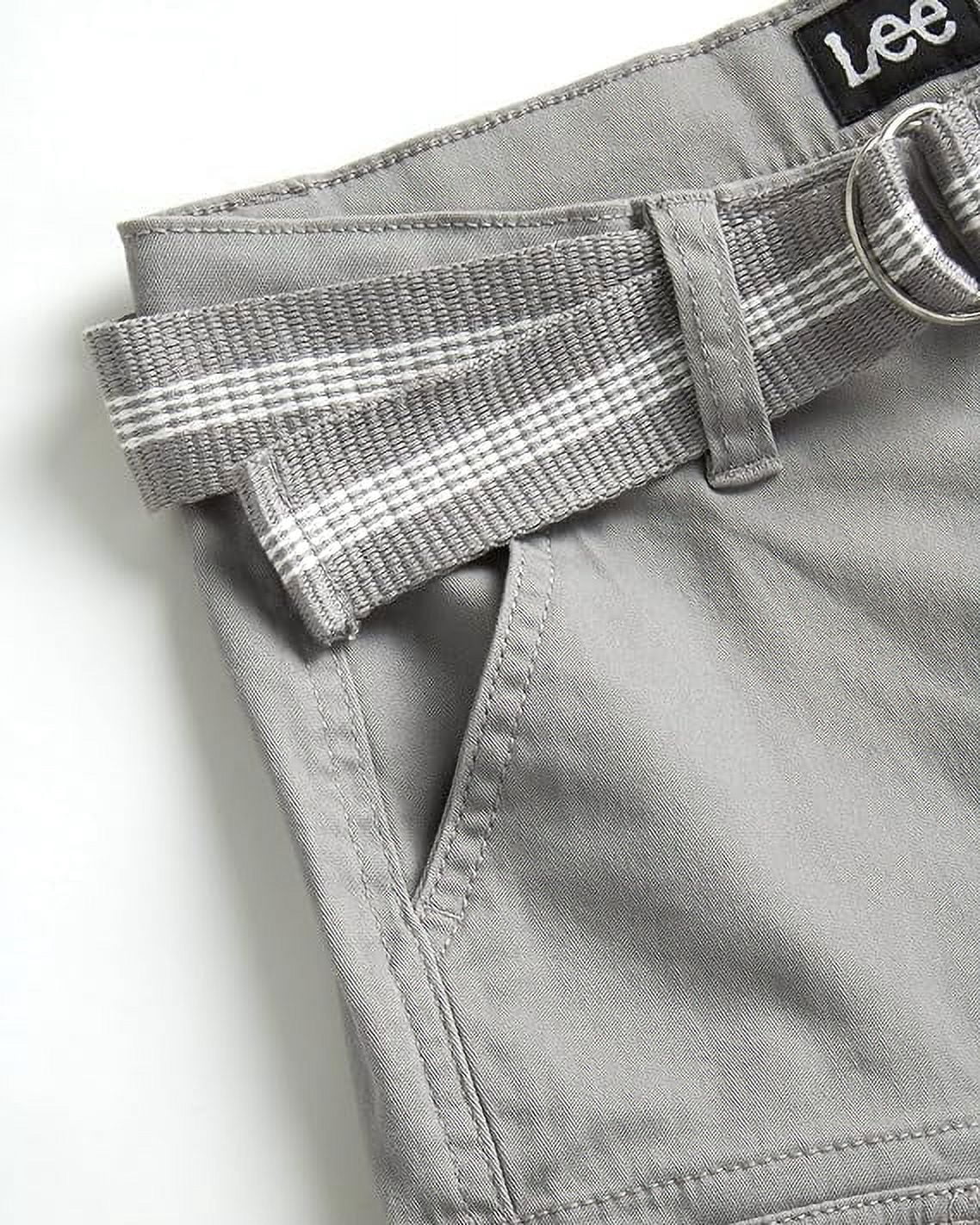 Lee Boys Premium Belted Twill Shorts, Sizes 4-18 and Husky