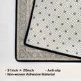 thumbnail image 2 of Washable Vintage Kitchen Mat 31"x20" Non Slip Soft Plush Low Profile Kitchen Rug, Distressed Medallion Oriental Style Sink Mat for Laundry Room Bedroom Office, 2 of 6