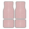 thumbnail image 1 of Honeii Stripes Print Car Foot Mat Four-Piece Set - Front & Rear Universal Car Floor Mats for SUVs, Trucks, Sedans, 1 of 7