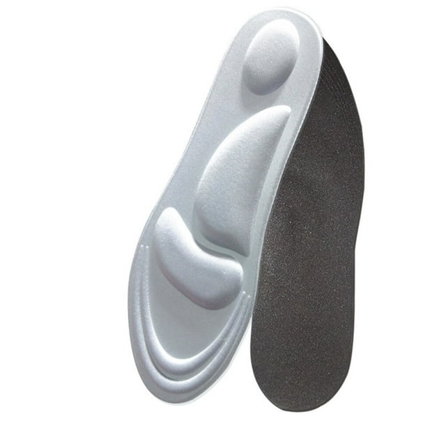 Flat Feet Arch Soft Support Shoe Insole Pad Flexible and Breathable Elastic Massage Sponge Shoe Inlay Men