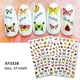 thumbnail image 1 of Herramientas para decoración de uñas, juego de pegatinas para uñas, pegatinas para uñas con forma de hoja de arce pequeña, 2 piezas, pinzas para cejas, 1 of 3
