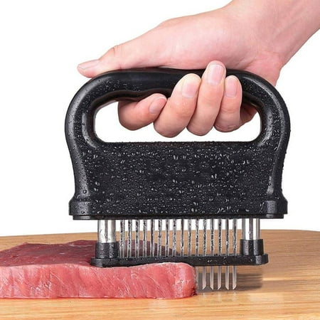 

Goulian Kitchen Cooking Tool Meat Tenderizer with 48 Stainless Steel Blades for Tenderizing Beef Turkey Chicken Steak Pork New