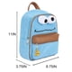 thumbnail image 3 of Mochila Bioworld Mini Cookie Monster de Plaza Sésamo 28 cm, 3 of 7