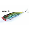 thumbnail image 2 of Bangcool 4PCS 3.74 '' Appât de Pêche Poisson Flottant Réaliste Appât Hameçon de Pêche Appât, 2 of 10