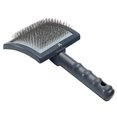 thumbnail image 1 of Slicker Brush Millers Forge de plástico curvo para peluquería canina, 1 of 4