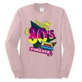 thumbnail image 3 of Totally 80's Forever Vintage Mens Long Sleeve Shirt, Light Pink, Large, 3 of 5