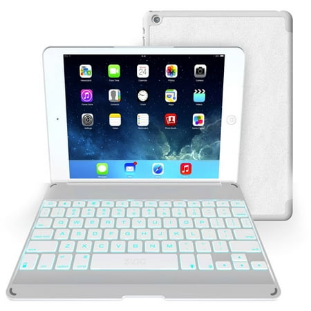ZAGG iFrogz Apple iPad Air ZAGGkeys Folio with Keyboard, White