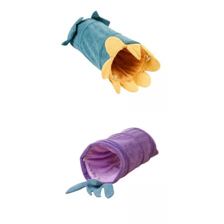 2 Hamster Tunnel Toys Tube Tent Guinea Hedgehog Mice Rats