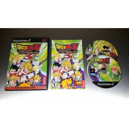 Dragon Ball Z: Budokai Tenkaichi 3 w/ Bonus Disc - Complete in Box - Tested - PS2 Playstation 2