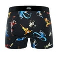 thumbnail image 3 of CRAZYBOXER Avatar Black Men's Boxer Briefs (3 pack), 3 of 7