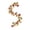 C006- Grey, variant on Fall Halloween Garland, 71 Inch Faux Pumpkin Sunflower Berry Fall Vine, Artificial Maple Leaf Floral Décor, Front Door Porch Indoor Outdoor Home Decoration