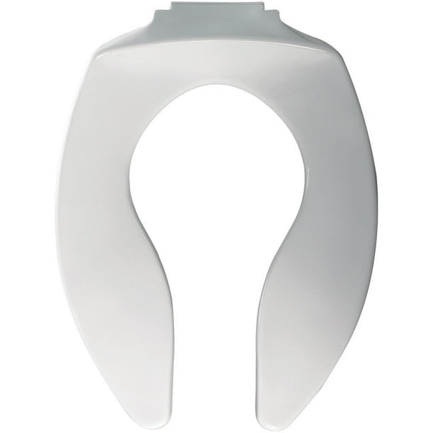 Bemis 9400C Elongated Commercial Plastic Open Front Posturemold& Toilet