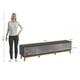thumbnail image 4 of Mueble TV 85" Kappesberg 218cm con 3 Puertas Negro/Gris, 4 of 10