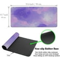 thumbnail image 6 of Computer Desk Pads Pink Large Gaming Mousepads Women¡¯s Office Decor Big Mouse Pads Mouse Pad Large Non-Slip Rubber Base 35.4" X 15.7" for Game Office, Cute Stellar in Watercolor, 6 of 6