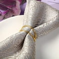 thumbnail image 5 of Gold Napkin Rings-12 PCS Metal Spiral Napkin Rings(Spiral) Napkin Holders Buckles for Family Dinner, Wedding, Party,Table Decorations, 5 of 6